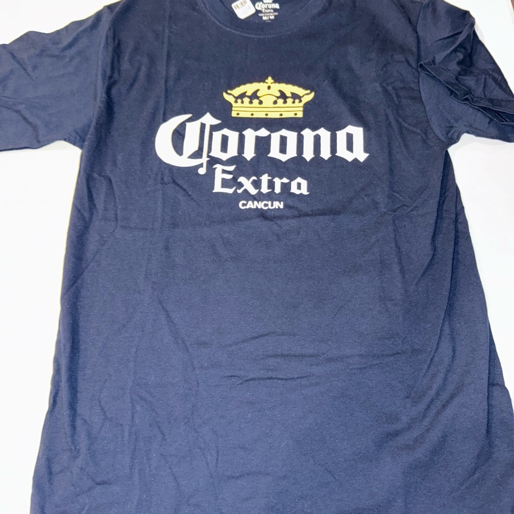 Corona Navy‎ Blue Short Sleeve Tee
